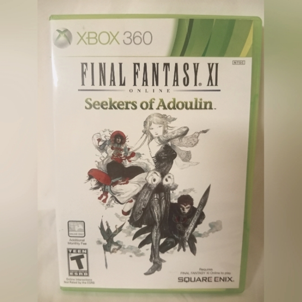 Final Fantasy XI online Seekers of Adoulin Xbox 360